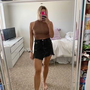 BDG Asymmetrical Denim Skirt